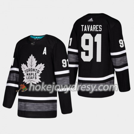 Pánské Hokejový Dres Toronto Maple Leafs John Tavares 91 Černá 2019 NHL All-Star Adidas Authentic